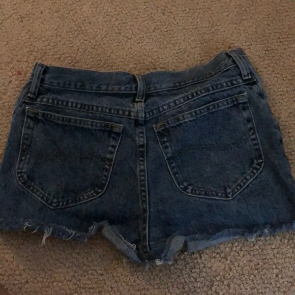 Vintage blue jean shorts - Picture 2 of 2